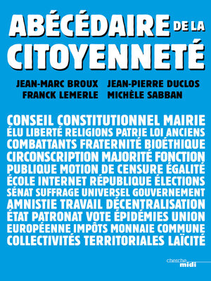 cover image of Abécédaire de la citoyenneté NE